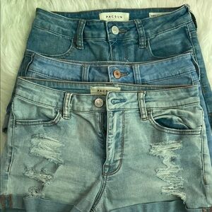 PacSun Blue Jeans Distressed Denim Collection